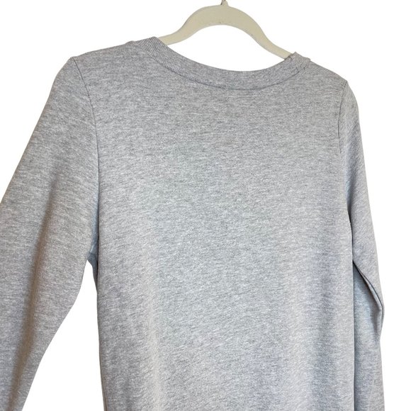 ModCloth Proud Graphic Heathered Grey Sweatshirt, M - Picture 5 of 8